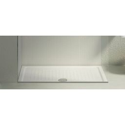GSI Extra Flat brodzik 120x80 cm prostokątny ceramiczny biały 439811