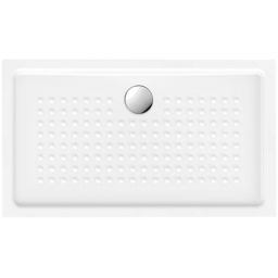 GSI Extra Flat brodzik 120x70 cm prostokątny ceramiczny biały 439911