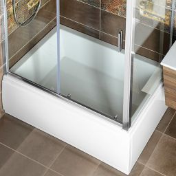 Polysan Deep brodzik 110x90 cm prostokątny ze stelażem biały 72372