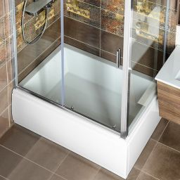 Polysan Deep brodzik 130x75 cm prostokątny biały 72942