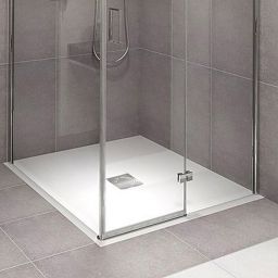 Polysan Flexia brodzik 90x90 cm kwadratowy biały 71546