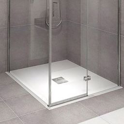 Polysan Flexia brodzik 100x100 cm kwadratowy biały 71552