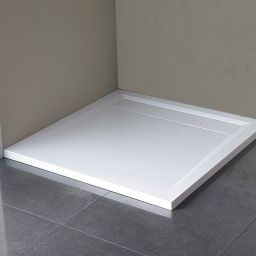 Polysan Arena brodzik 90x90 cm kwadratowy biały 71601
