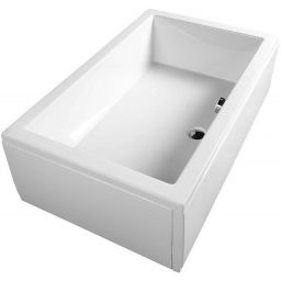 Polysan Deep brodzik 100x75 cm prostokątny biały 72879