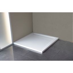 Polysan Arena brodzik 90x90 cm kwadratowy biały 71601