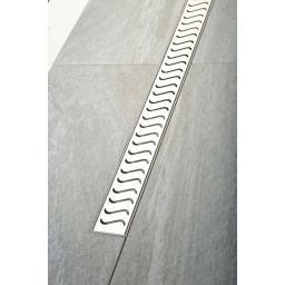 Polysan Scence odpływ prysznicowy 72 cm liniowy stal polerowana 71676