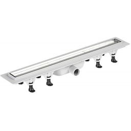 Polysan Tile odpływ prysznicowy 92 cm liniowy stal polerowana 72839