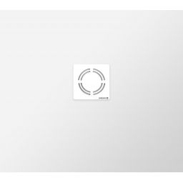 Polysan Flexia brodzik 90x80 cm prostokątny biały 72927