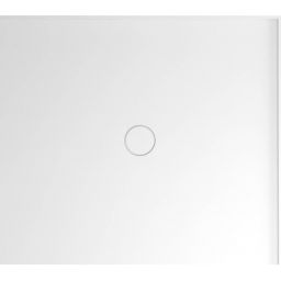Polysan Mirai brodzik 90x80 cm prostokątny prawy biały 73168