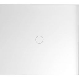 Polysan Mirai brodzik 100x90 cm prostokątny prawy biały 73172