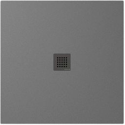 Polysan Treneca brodzik kwadratowy 90x90 cm szary 84300.31