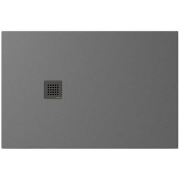 Polysan Treneca brodzik prostokątny 130x80 cm szary 84303.31