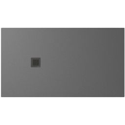 Polysan Treneca brodzik prostokątny 160x90 cm szary 84311.31