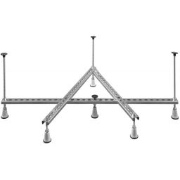 Polysan Selma stelaż do brodzika 90x90 cm FR3596