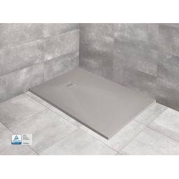 Radaway Kyntos F brodzik prostokątny 150x90 cm cement HKF15090-74