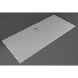 Rak Ceramics Feeling brodzik 80x180 cm prostokątny Raksolid szary RFBR080180S503