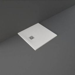 Rak Ceramics Feeling brodzik 80x80 cm kwadratowy Raksolid biały RFST008080S500