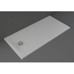 Rak Ceramics Feeling brodzik 70x140 cm prostokątny Raksolid szary RFST070140S503