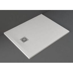 Rak Ceramics Feeling brodzik 80x100 cm prostokątny Raksolid biały RFST080100S500