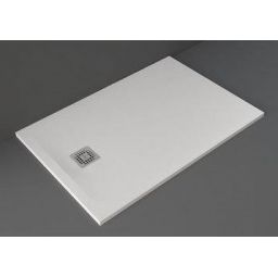 Rak Ceramics Feeling brodzik 80x120 cm prostokątny Raksolid biały RFST080120S500