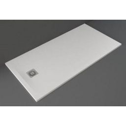 Rak Ceramics Feeling brodzik 80x160 cm prostokątny Raksolid biały RFST080160S500