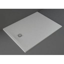 Rak Ceramics Feeling brodzik 90x120 cm prostokątny Raksolid szary RFST090120S503