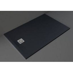 Rak Ceramics Feeling brodzik 90x140 cm prostokątny Raksolid czarny RFST090140S504