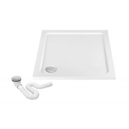 Rea Savoy brodzik kwadratowy 79,7x79,7 cm biały REA-K1906