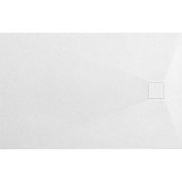 Rea Magnum White brodzik prostokątny z maskownicą 120x90 cm biały REA-K3911