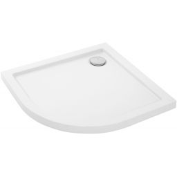 Rea Look brodzik 100x80 cm półokrągły lewy biały REA-K7909