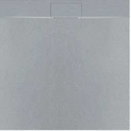 Rea Bazalt Grey brodzik kwadratowy 90x90 cm szary REA-K4105