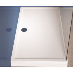 Riho Davos 273 brodzik 100x80 cm prostokątny biały D002013005