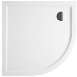 Riho Davos 279 brodzik 80x80 cm półokrągły biały D002018005