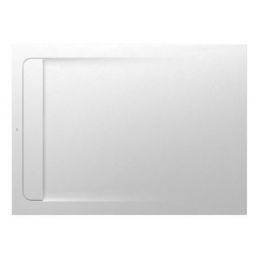 Outlet - Roca Aquos brodzik 140x90 cm prostokątny kompozyt Stonex biały AP60157838401100