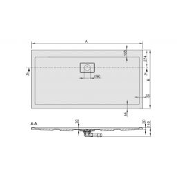 Sanplast Space Line brodzik 140x90 cm prostokątny B/Space biały 615-110-0120-01-000