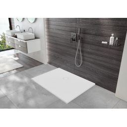 Sanplast Open Structure Mineral B-M/OPEN STR brodzik 140x90 cm prostokątny biały 645-440-0570-01-020