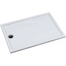 Schedpol Caspar New brodzik 70x100 cm prostokątny biały 3.2864