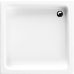 Schedpol Zefir brodzik 80x80 cm kwadratowy biały 3.211