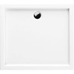 Schedpol Caspar brodzik 80x90 cm prostokątny biały 3.243