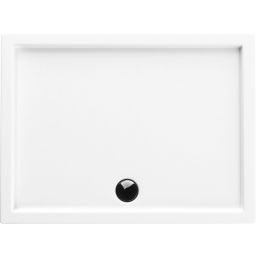 Schedpol Caspar brodzik prostokątny 120x80 cm biały 3.269