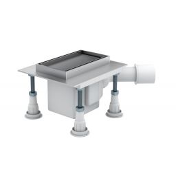 Schedpol Base odpływ liniowy 15 cm z rusztem do zabudowy OLP15/ST