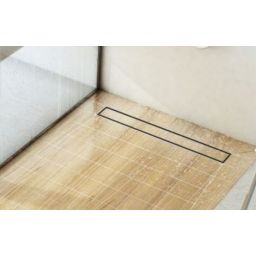 Schedpol Base-Low Black odpływ liniowy 80 cm z rusztem do zabudowy OLP80/CST-LOW