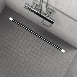 Sea-Horse Slim Black odpływ prysznicowy liniowy 60 cm czarny mat OL-L01-60-B