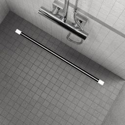 Sea-Horse Slim Black odpływ prysznicowy liniowy 120 cm czarny mat OL-L01-120-B