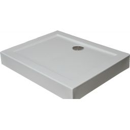 Sea-Horse brodzik 100x80 cm prostokątny biały BKB301