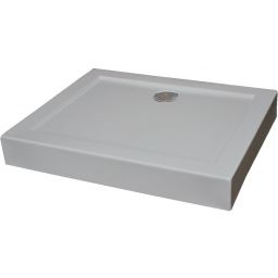 Sea-Horse brodzik 120x80 cm prostokątny biały BKB305