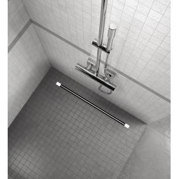 Sea-Horse Slim Black odpływ prysznicowy liniowy 60 cm czarny mat OL-L01-60-B