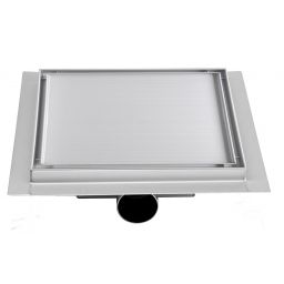 Sea-Horse odpływ prysznicowy punktowy 15 cm 2w1 stal nierdzewna OL-Q02S-15