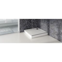 Schedpol Solido brodzik kwadratowy z syfonem 90x90 cm biały 3.1461