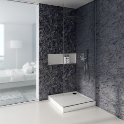 Schedpol Solido brodzik kwadratowy z syfonem 90x90 cm biały 3.1461